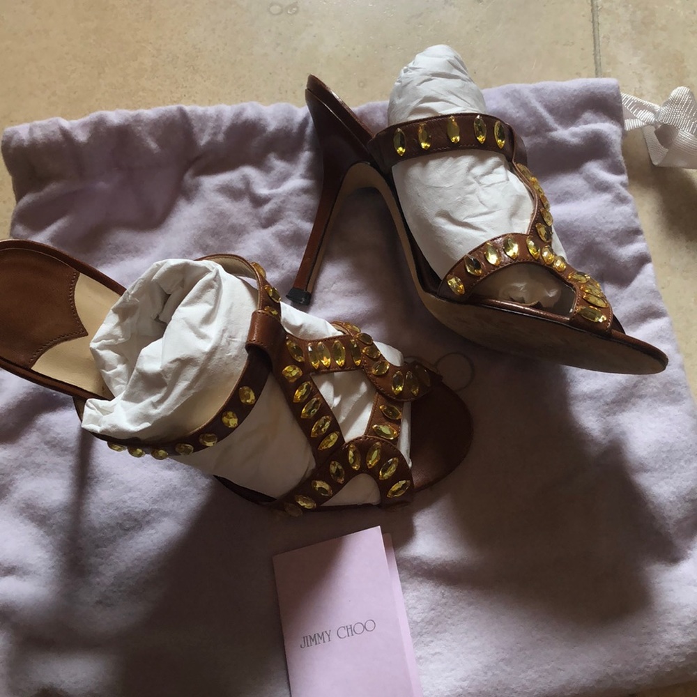 Jimmy Choo Rufus Sandals - Picture 2 of 7